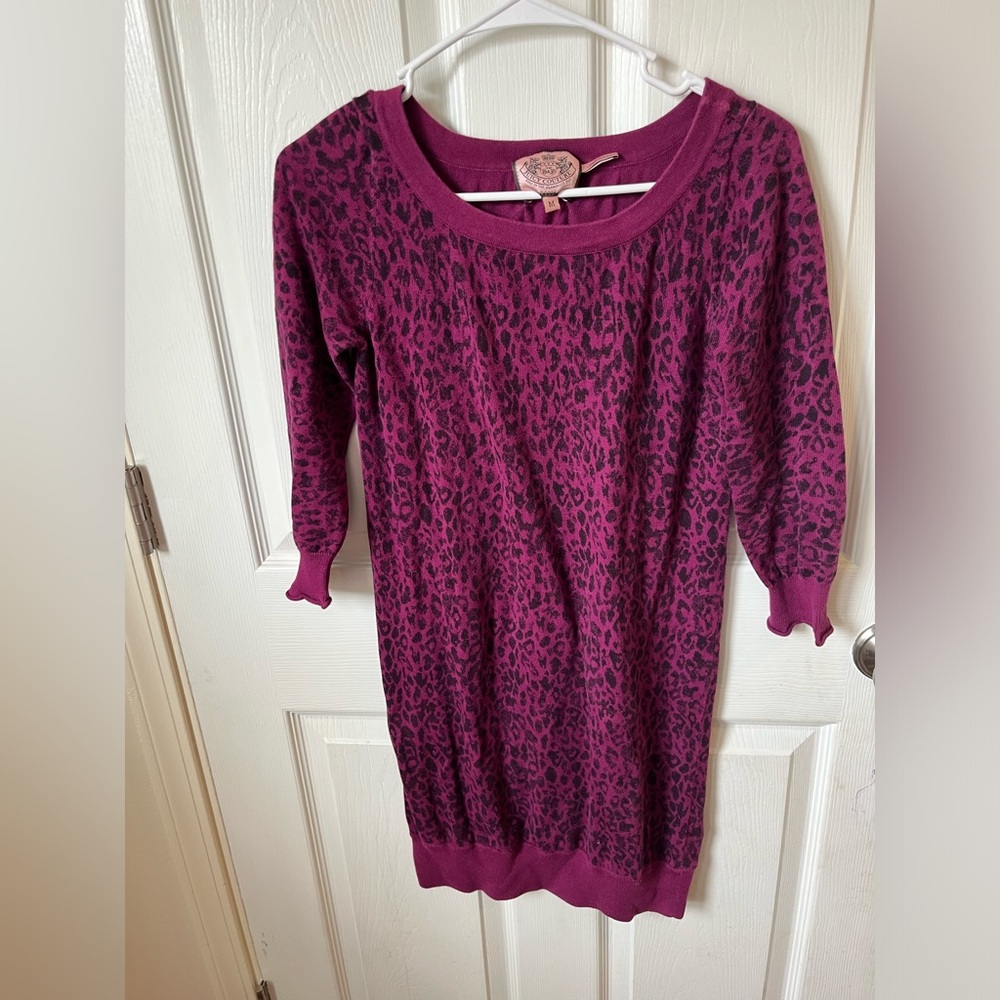 juicy couture sweater dress